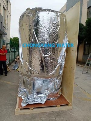 산업용 정화물 탱크 단열 스테인레스 스틸 정화물 탱크