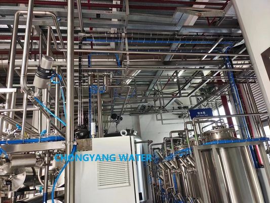 PW WFI 루프 정화 된 물 유통 시스템 의약품 물 저장 및 유통 시스템