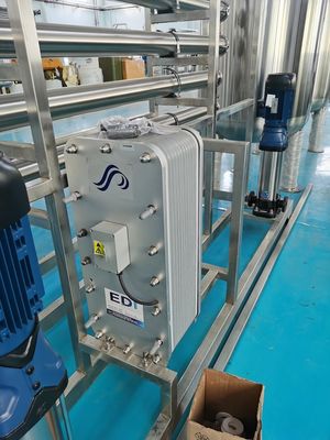 0.25T, 0.5T/H 물 정화기 플랜트 시스템에 대한 산업 EDI 모듈