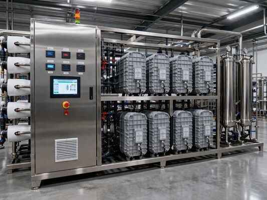 전기 이온화 산업 RO 플랜트 산업 물 정화 기계